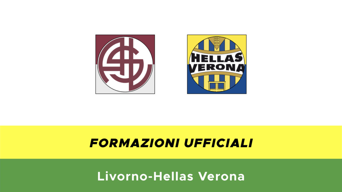 Livorno-Hellas Verona formazioni ufficiali
