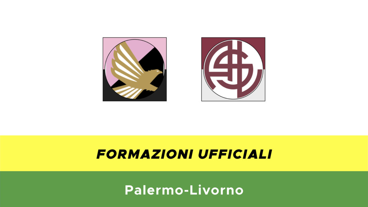 Palermo-Livorno formazioni ufficiali