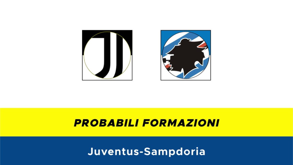 Juventus-Sampdoria probabili formazioni