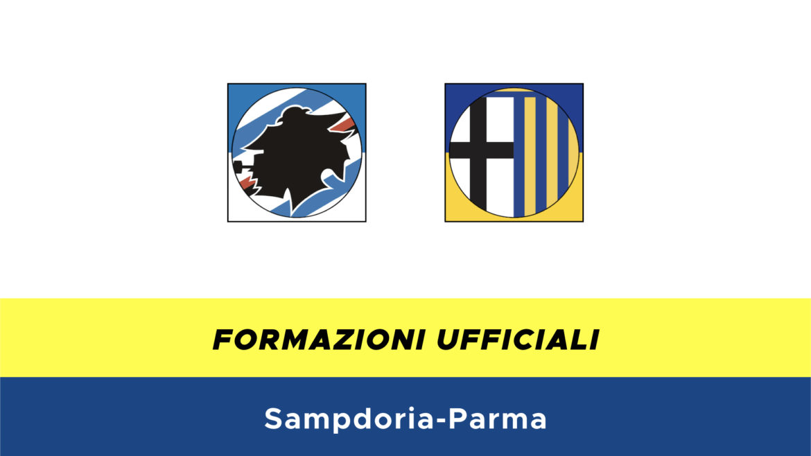 Sampdoria-Parma formazioni ufficiali