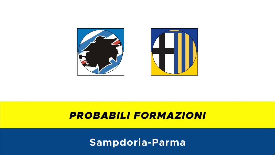 Sampdoria-Parma probabili formazioni