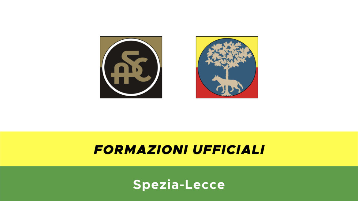 Spezia-Lecce formazioni ufficiali