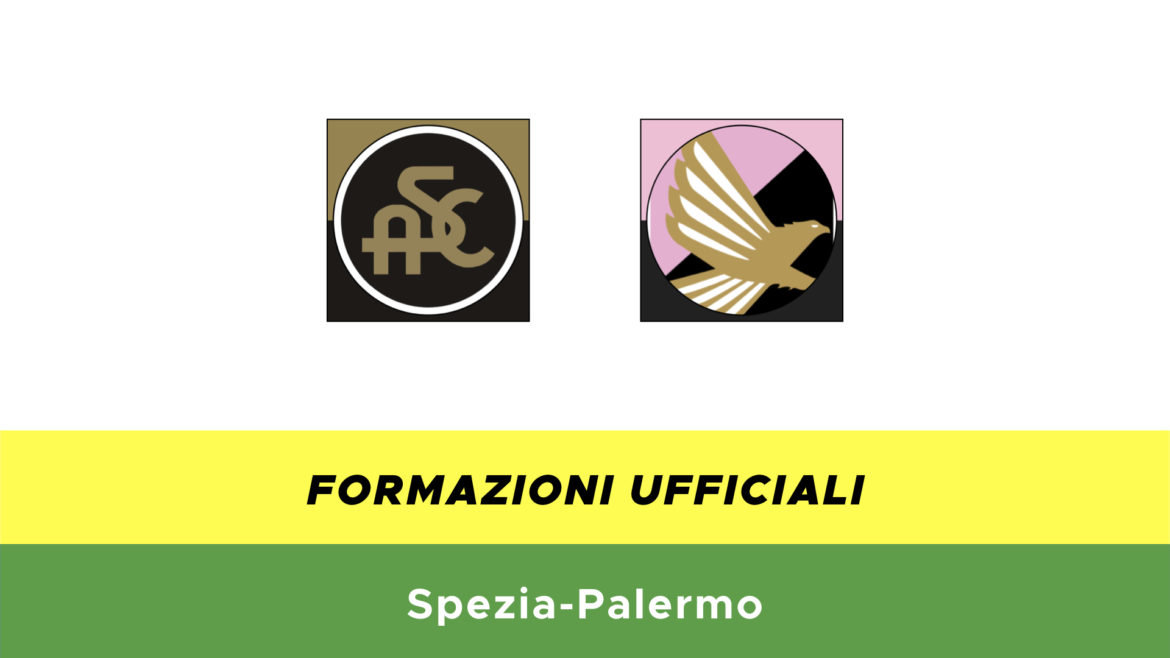 Spezia-Palermo formazioni ufficiali