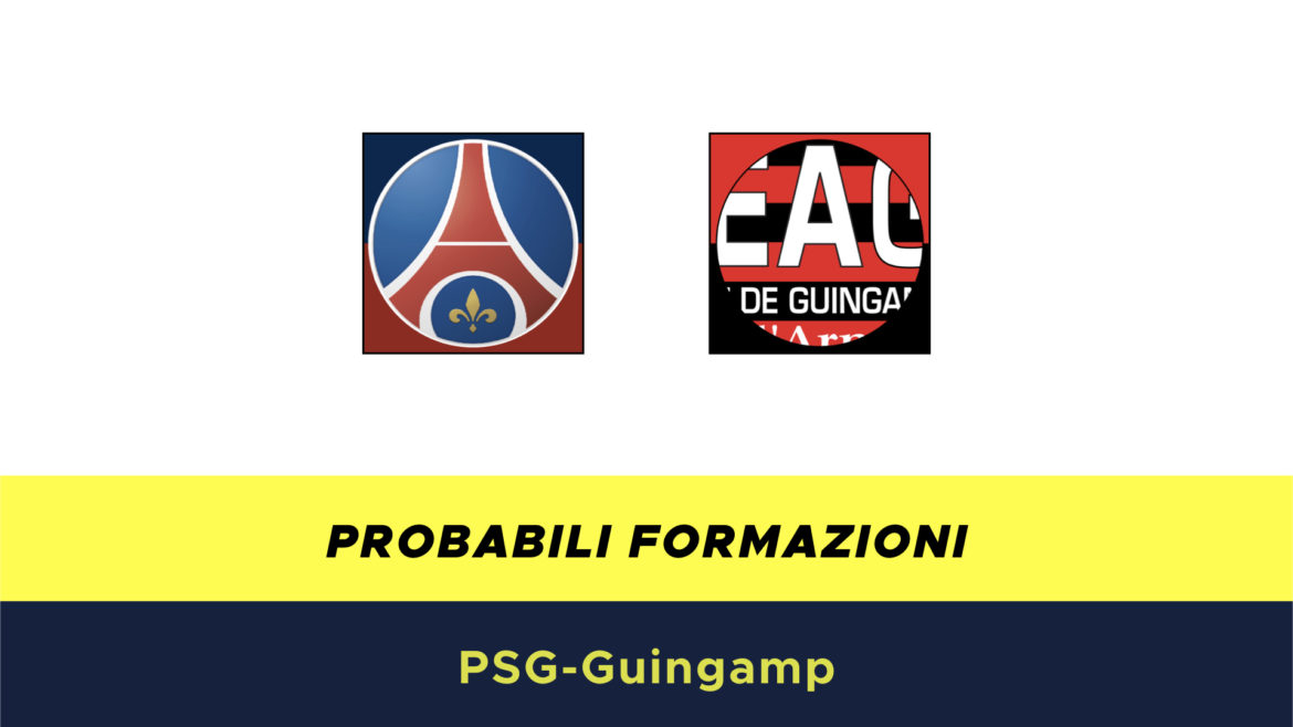 PSG-Guingamp probabili formazioni
