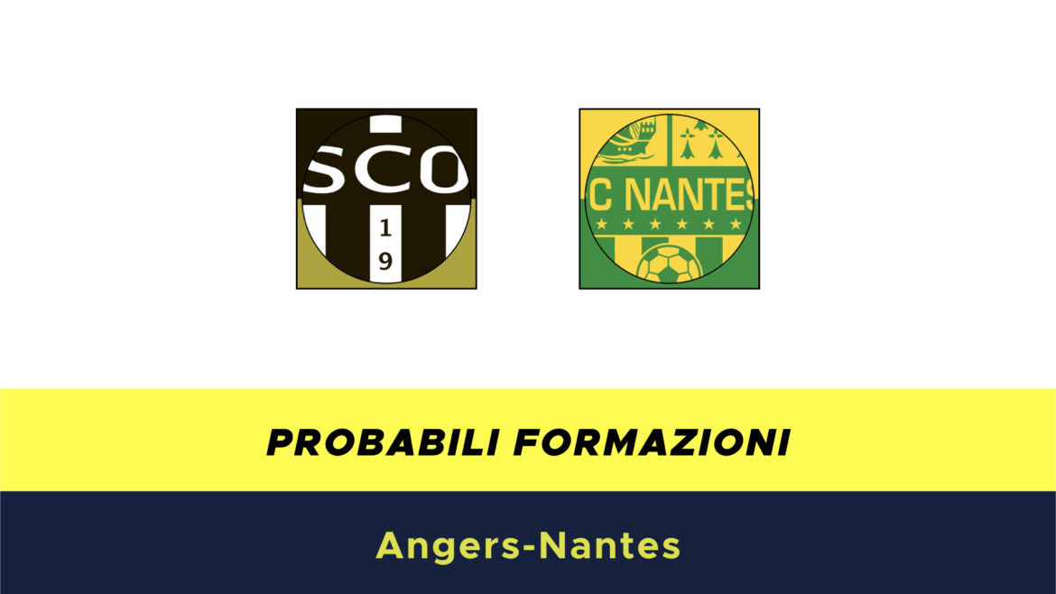 Angers-Nantes probabili formazioni