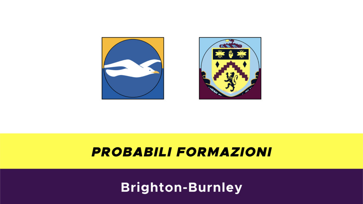 Brighton-Burnley probabili formazioni