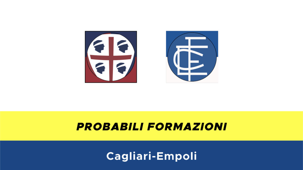 Cagliari-Empoli probabili formazioni