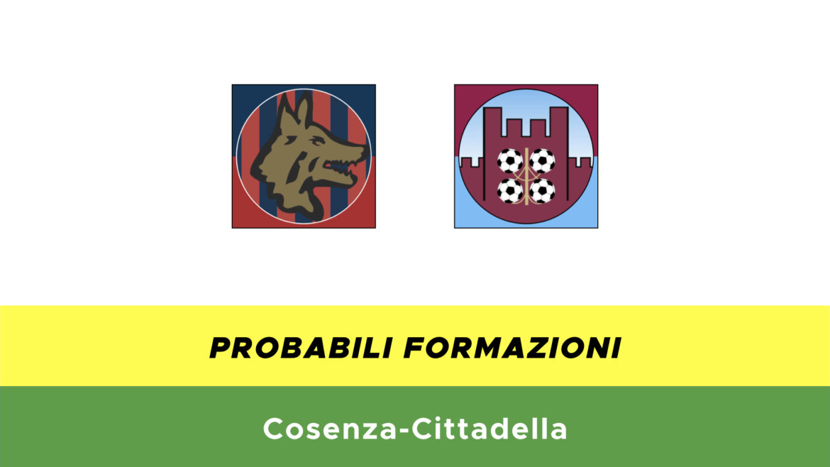 cosenza-cittadella probabili formazioni