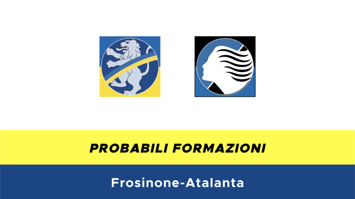 Frosinone-Atalanta probabili formazioni