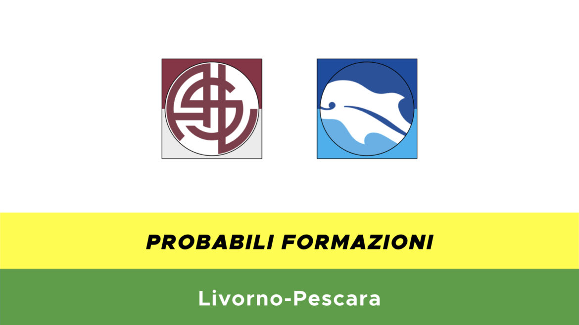 LIvorno-Pescara probabili formazioni