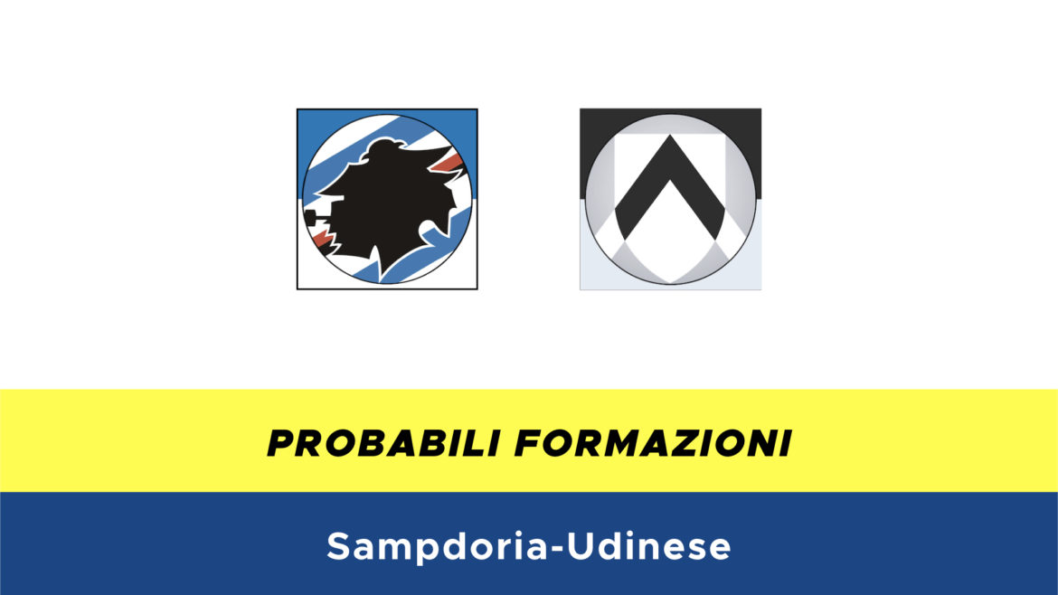 Sampdoria-Udinese probabili formazioni
