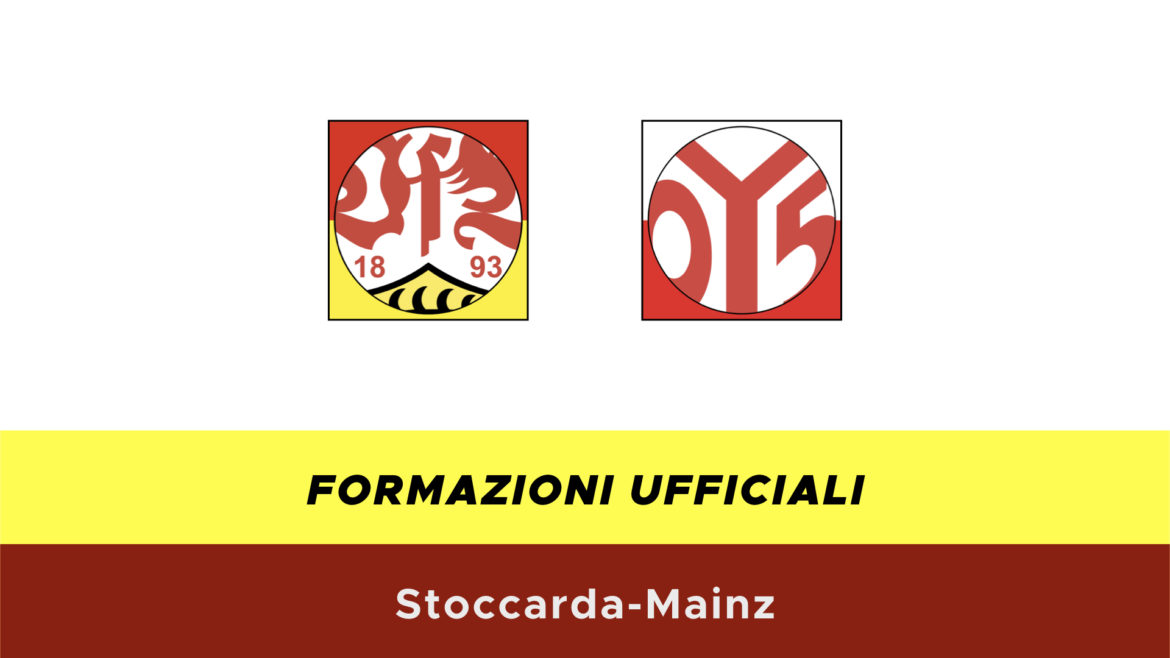 Stoccarda-Mainz formazioni ufficiali