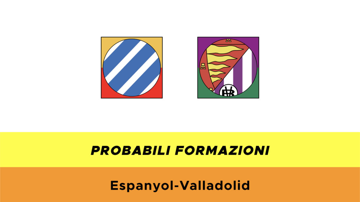 Espanyol-Valladolid probabili formazioni
