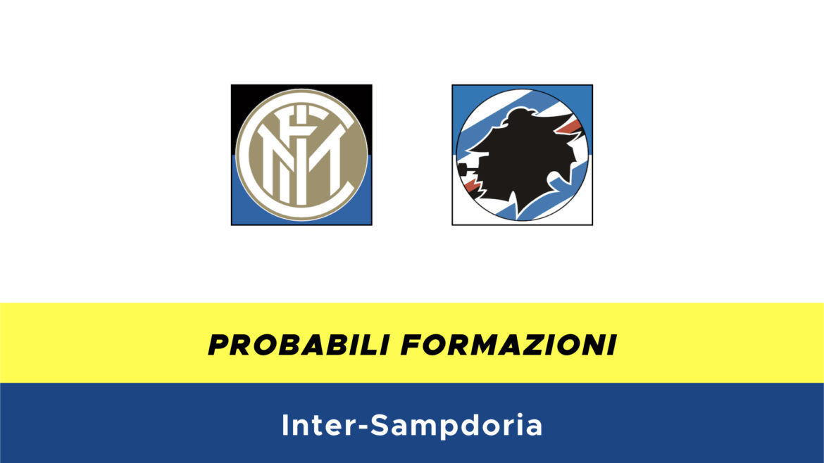 inter-sampdoria probabili formazioni
