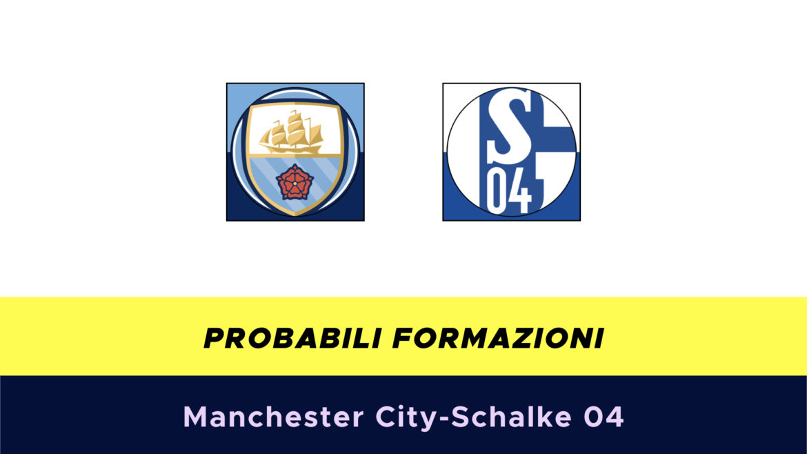 Manchester City-Schalke 04 probabili formazioni