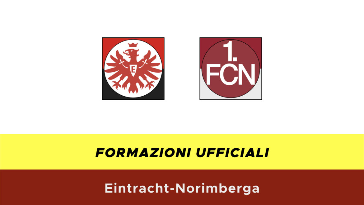 Eintracht-Norimberga formazioni ufficiali