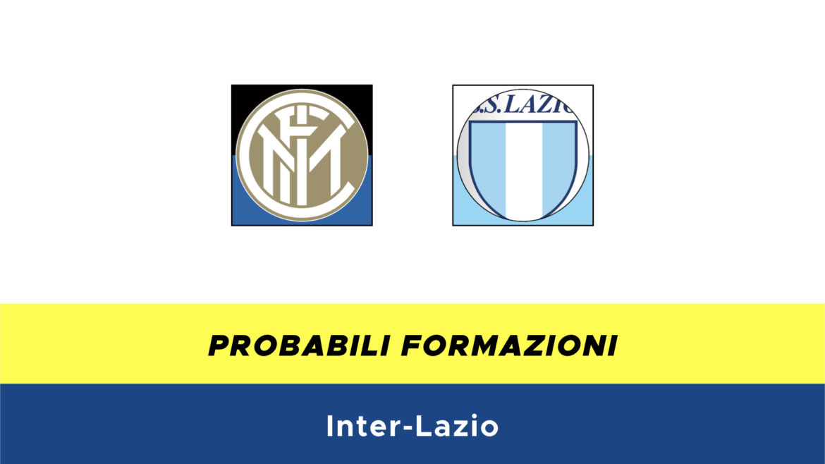 inter-lazio probabili formazioni