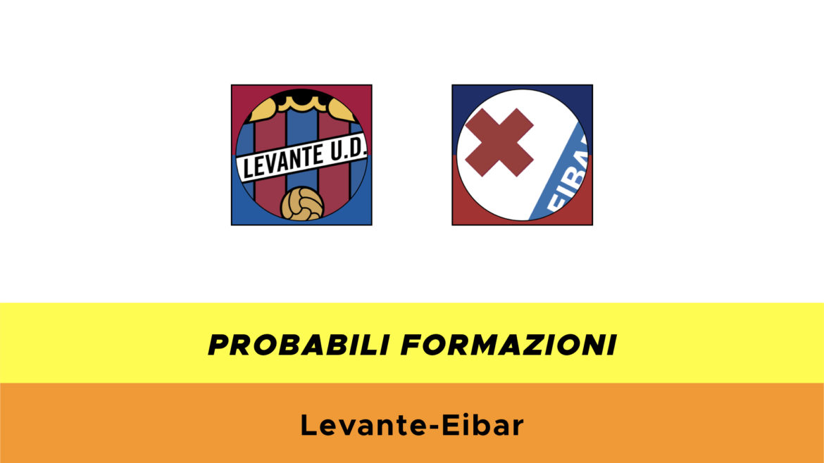 Levante-Eibar probabili formazioni