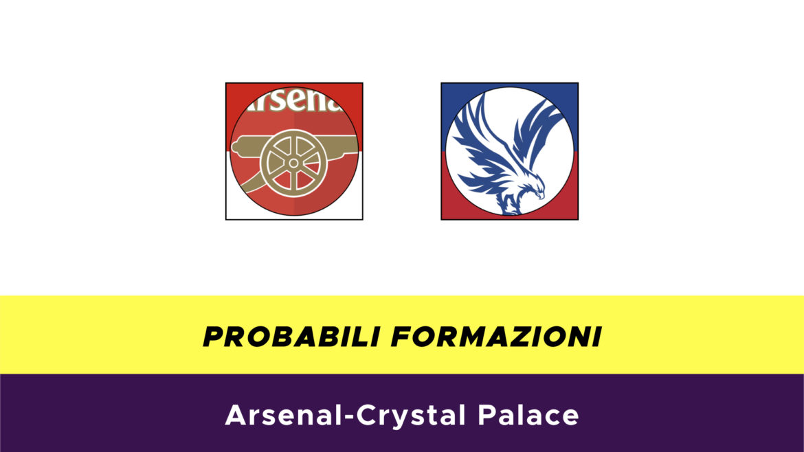 Arsenal-Crystal Palace probabili formazioni