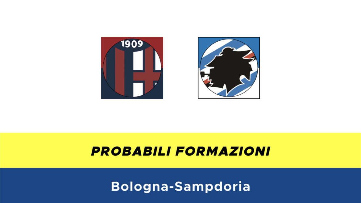Bologna-Sampdoria probabili formazioni