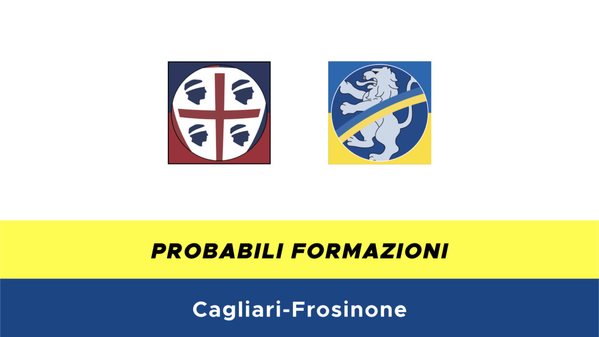 Cagliari-Frosinone probabili formazioni