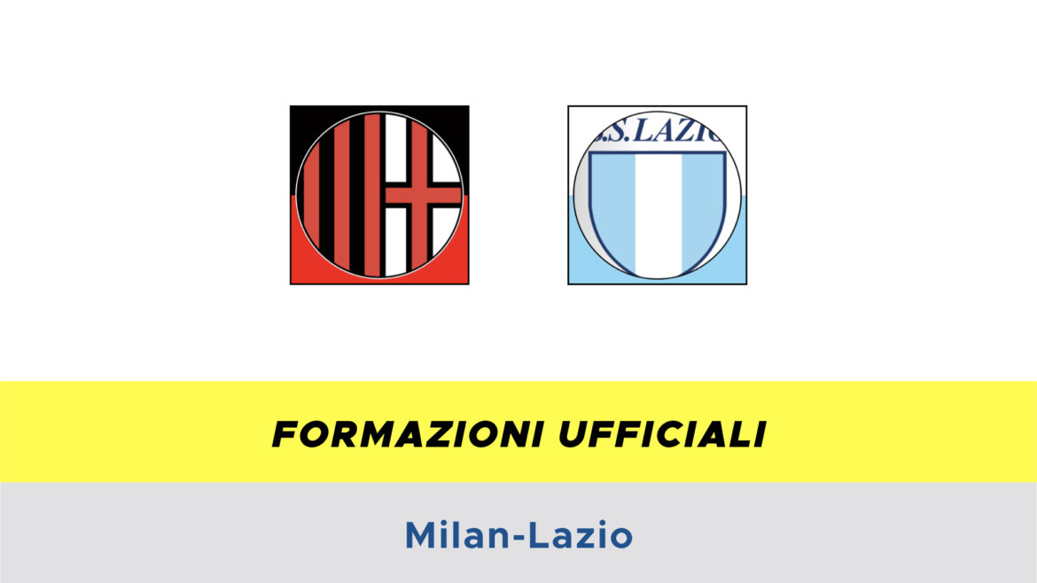 Milan-Lazio formazioni ufficiali