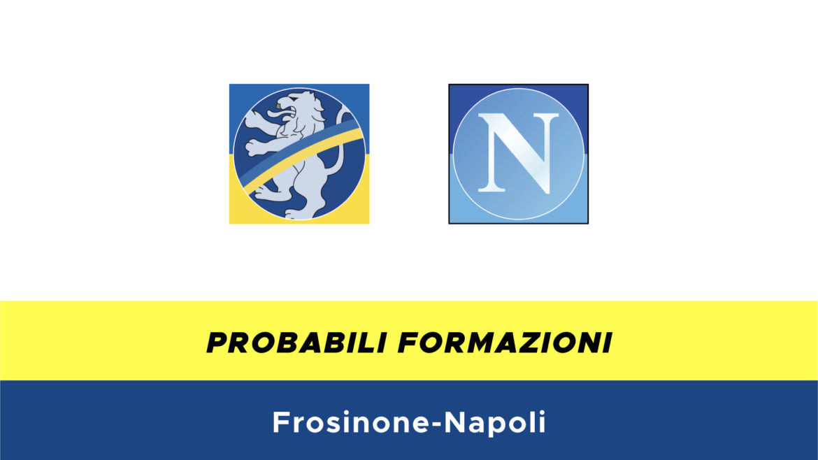 Frosinone-Napoli probabili formazioni