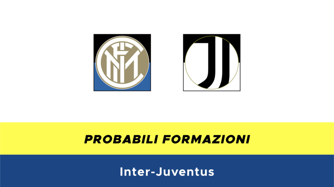 Inter-Juventus probabili formazioni