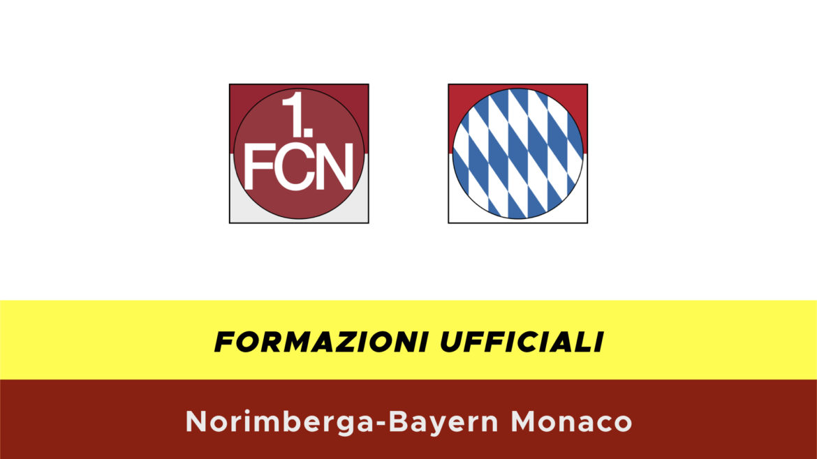 Norimberga-Bayern Monaco formazioni ufficiali