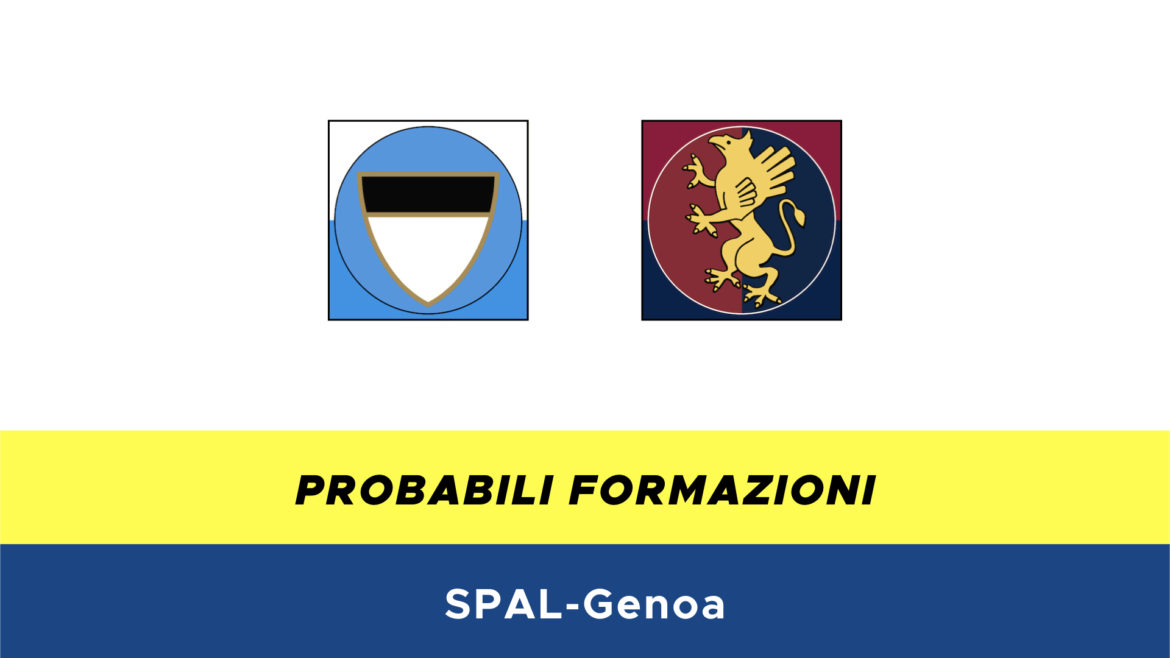 SPAL-Genoa probabili formazioni