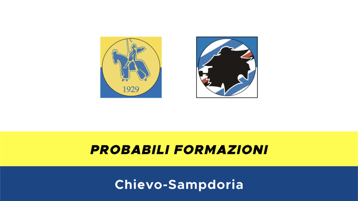 Chievo-Sampdoria probabili formazioni