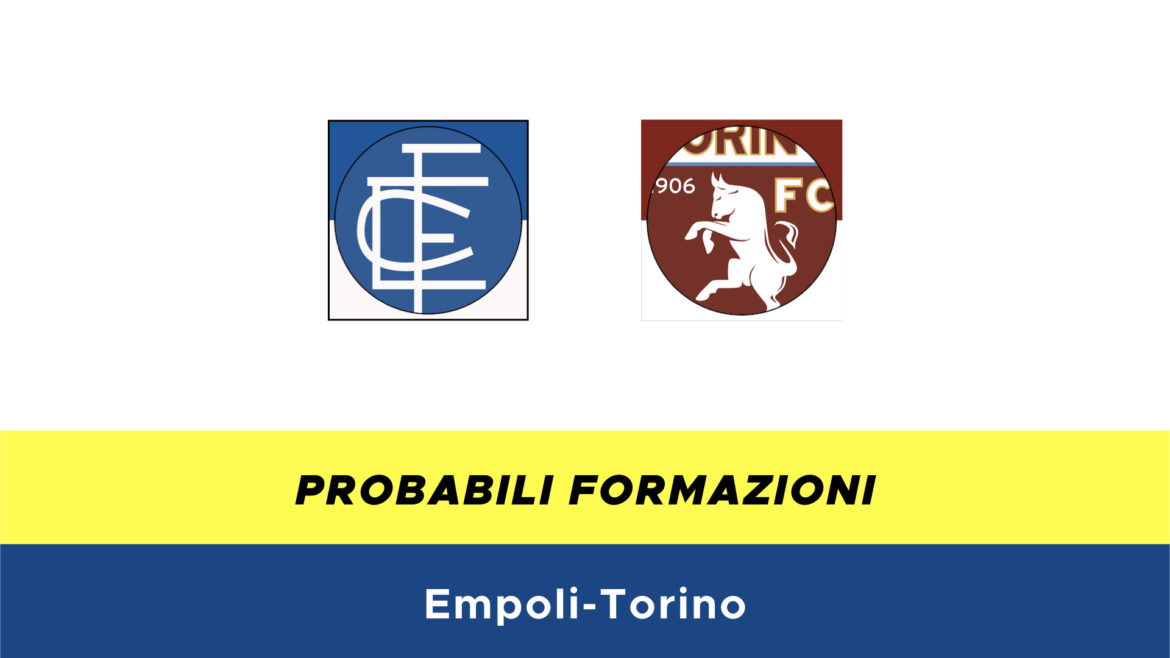 Empoli-Torino probabili formazioni