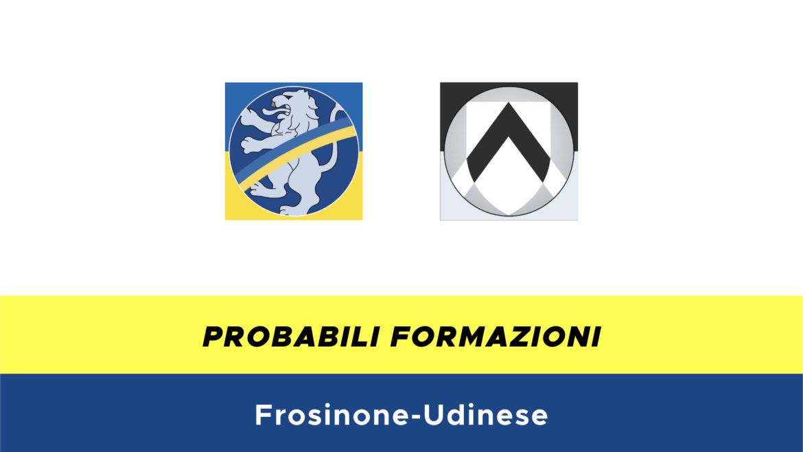 Frosinone-Udinese probabili formazioni