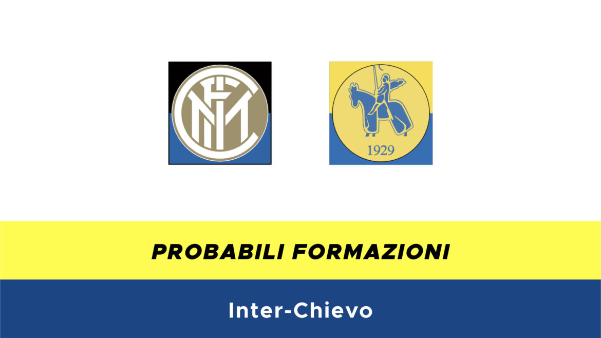 Inter-Chievo probabili formazioni