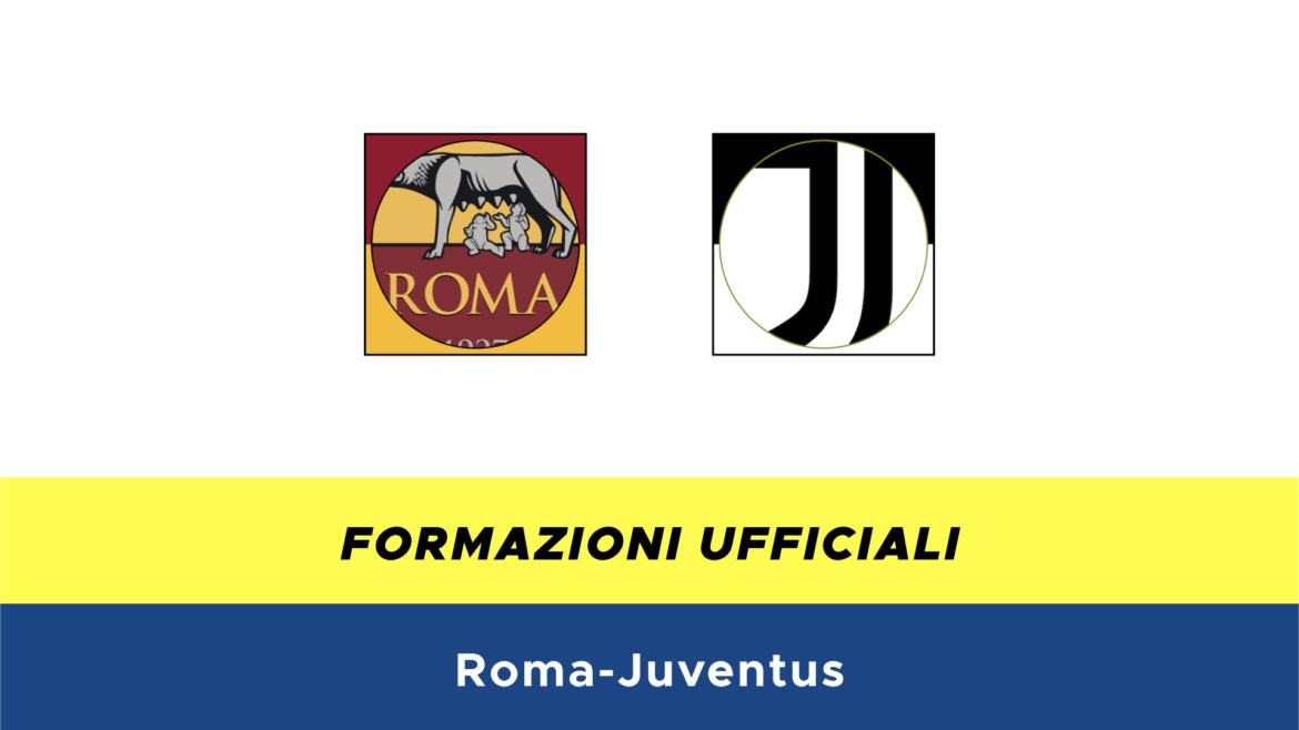 Roma-Juventus formazioni ufficiali
