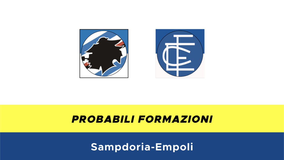 Sampdoria-Empoli probabili formazioni