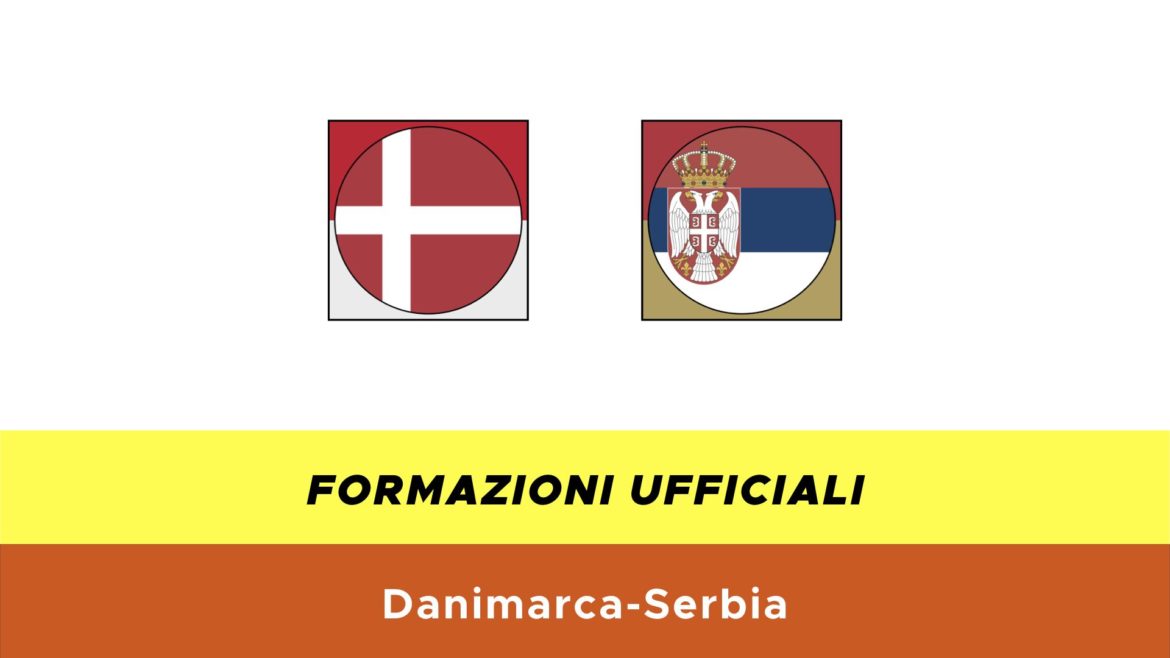 Danimarca-Serbia under 21 formazioni ufficiali