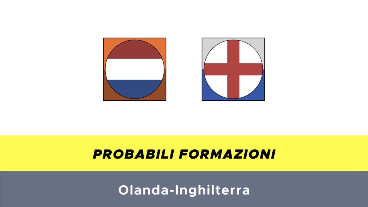 Olanda-Inghilterra probabili formazioni