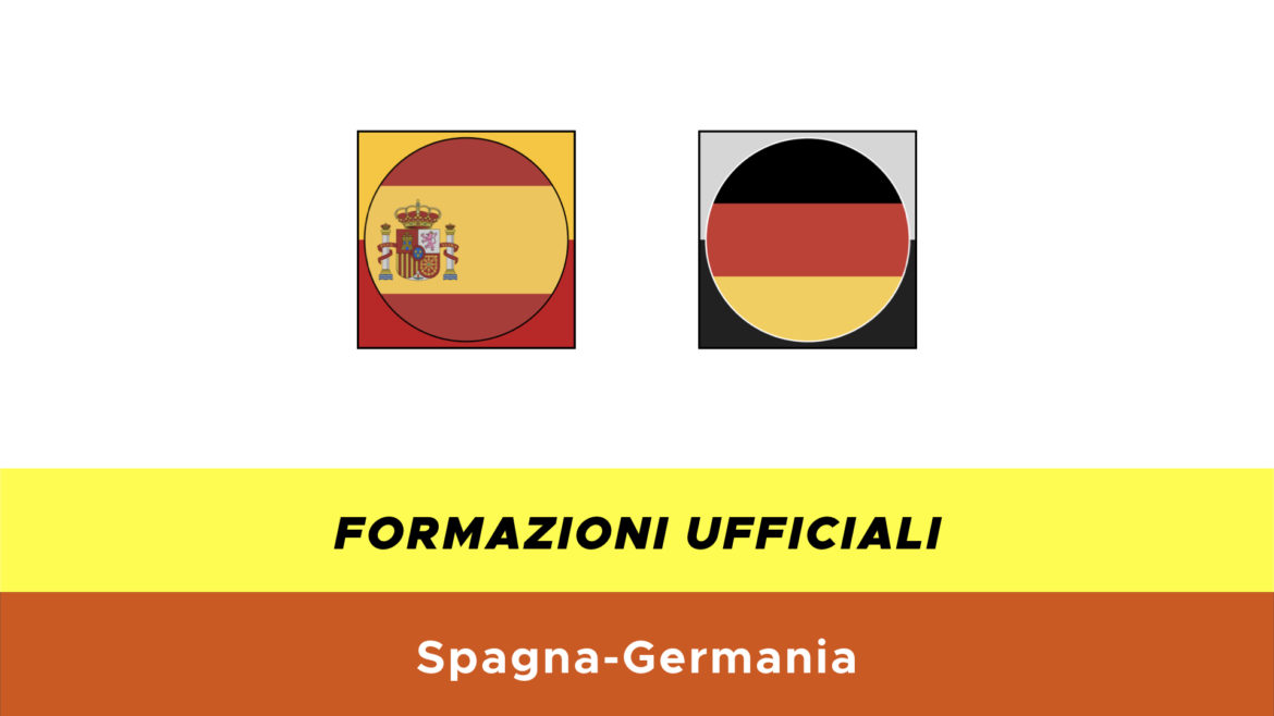 Spagna-Germania under 21 formazioni ufficiali