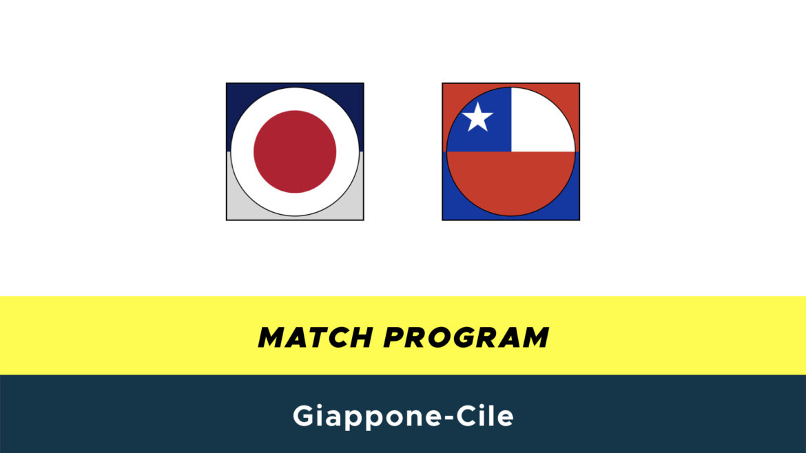Giappone-Cile probabili formazioni