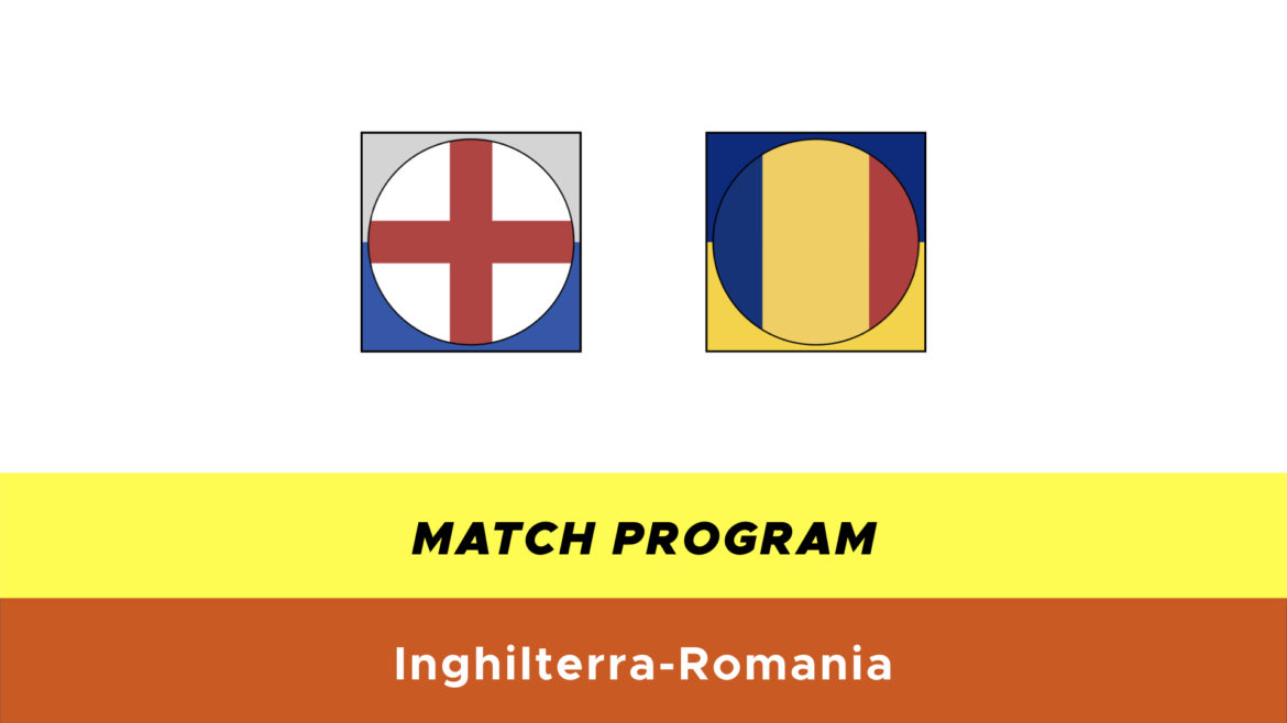 Inghilterra-Romania probabili formazioni