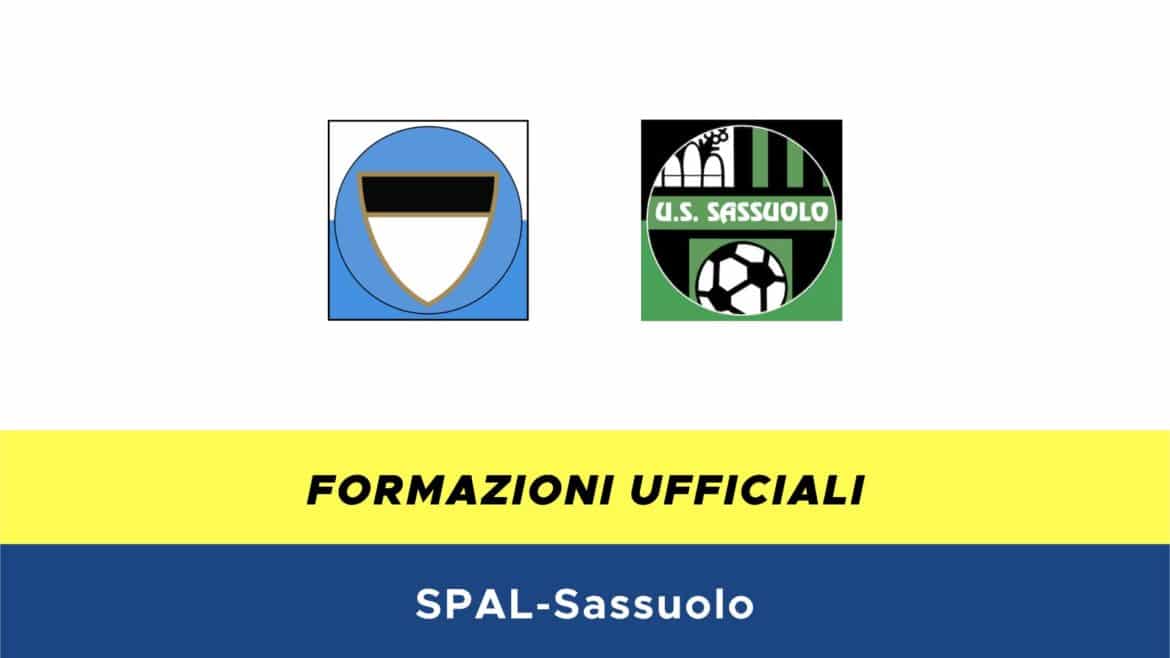 SPAL-Sassuolo formazioni ufficiali