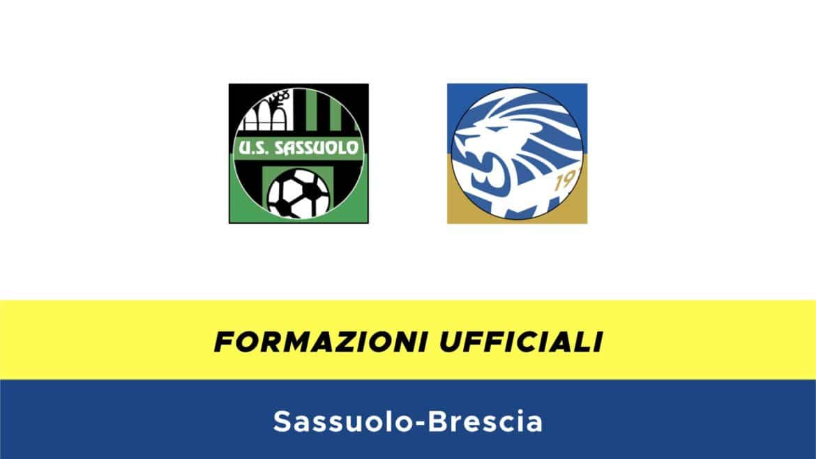 Sassuolo-Brescia formazioni ufficiali