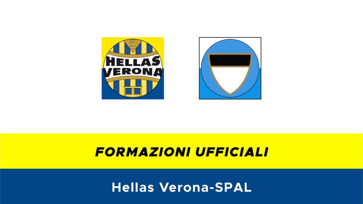 Hellas Verona-SPAL formazioni ufficiali
