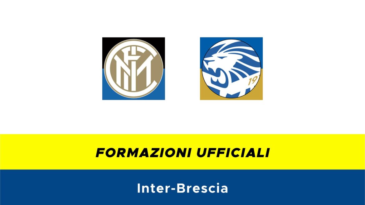 Inter-Brescia formazioni ufficiali