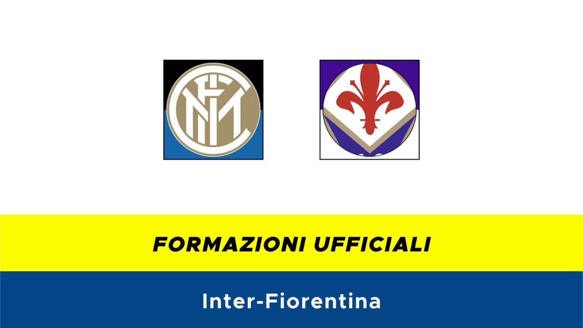 Inter-Fiorentina formazioni ufficiali