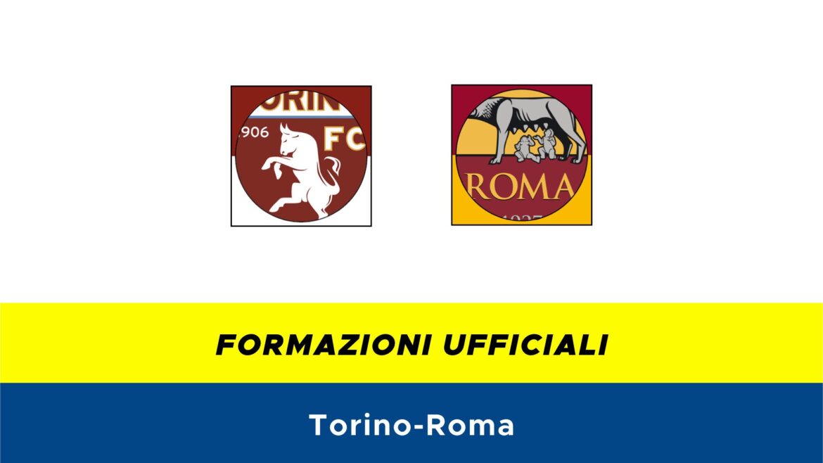 Torino-Roma formazioni ufficiali