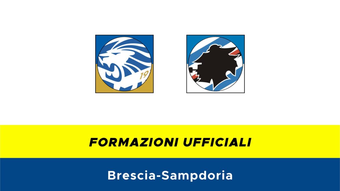 Brescia-Sampdoria: formazioni ufficiali