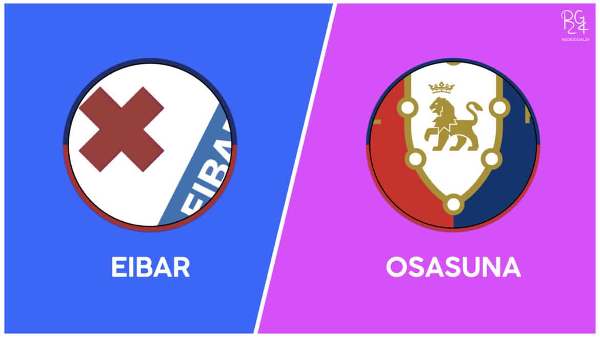 Eibar-Osasuna: probabili formazioni